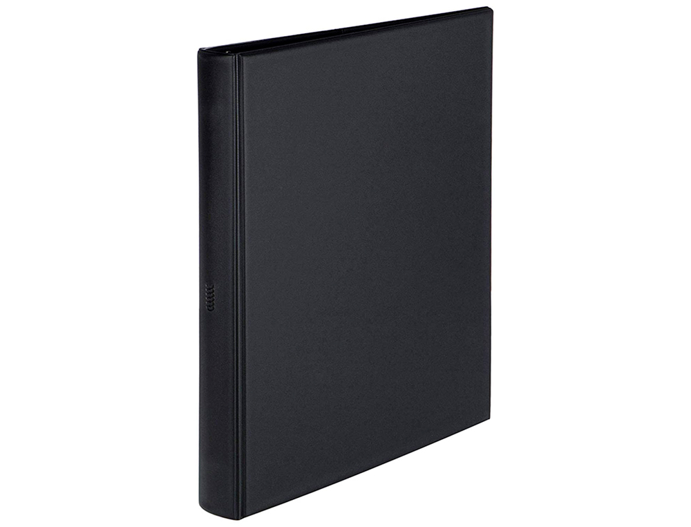 PASTA MULTIFIN ALFA 3005-M 16 ANEIS 25 MM PLASTICO FOLIO PRETO