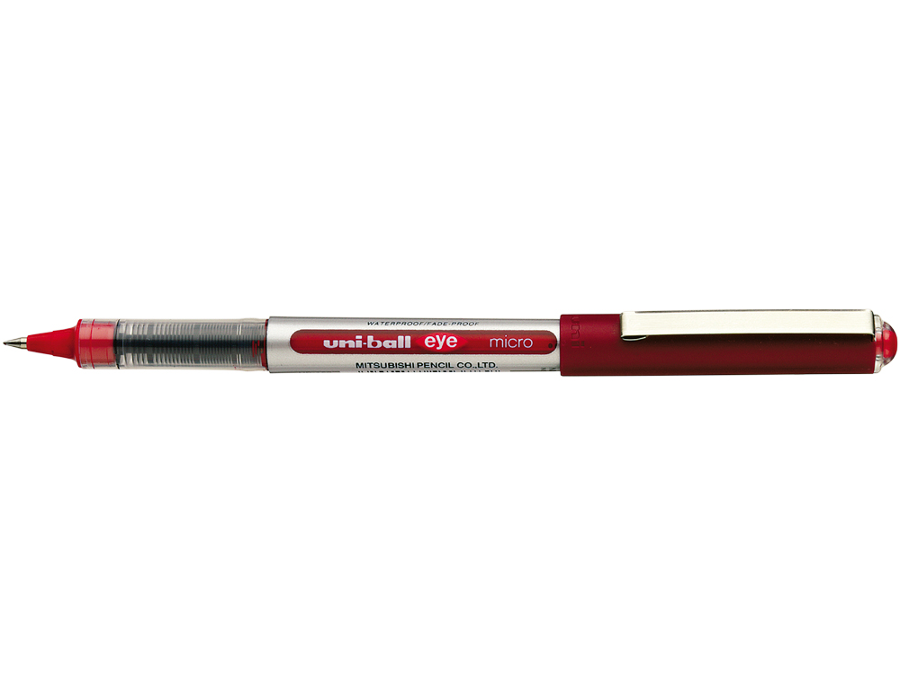 MARCADOR UNI-BALL ROLLER UB-150 MICRO EYE VERMELHO 0,5 MM
