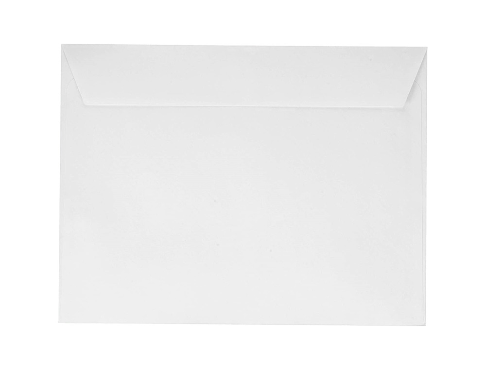 ENVELOPE LIDERPAPEL C5 BRANCO 162X229 MM TIRA DE SILICONE PACK DE 500 UNIDADES