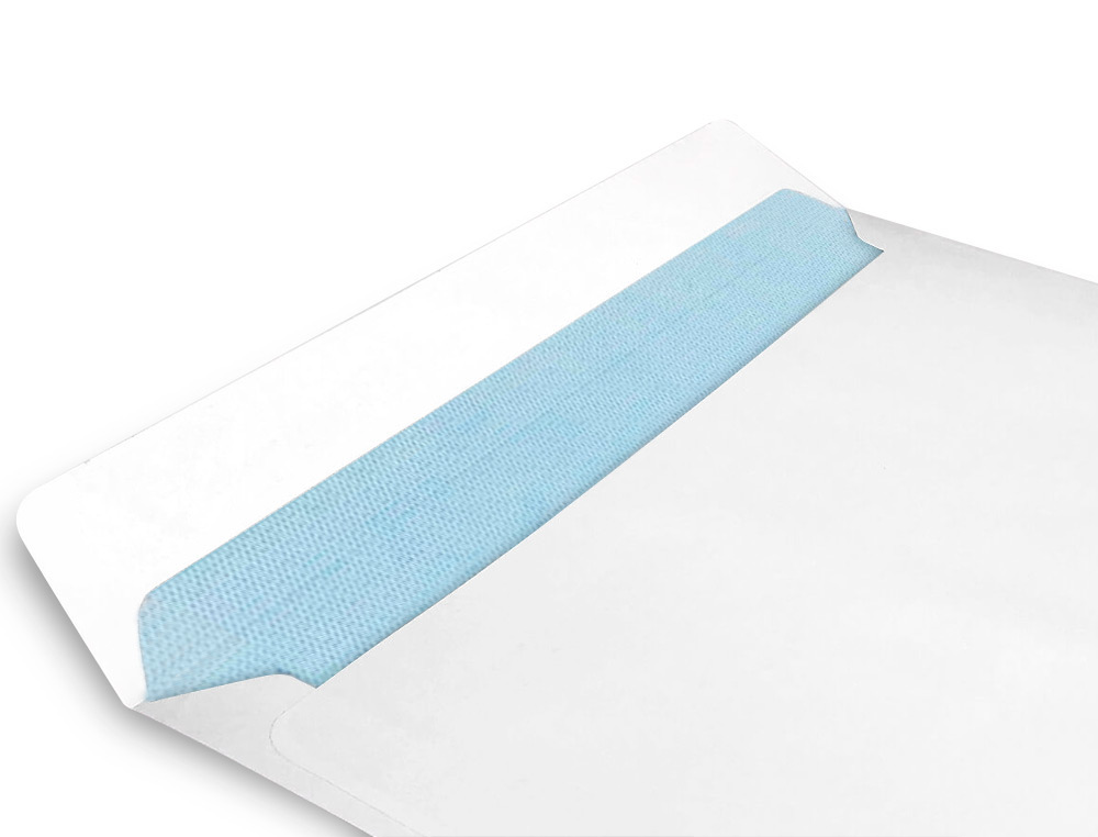 ENVELOPE LIDERPAPEL C5 BRANCO 162X229 MM TIRA DE SILICONE PACK DE 500 UNIDADES