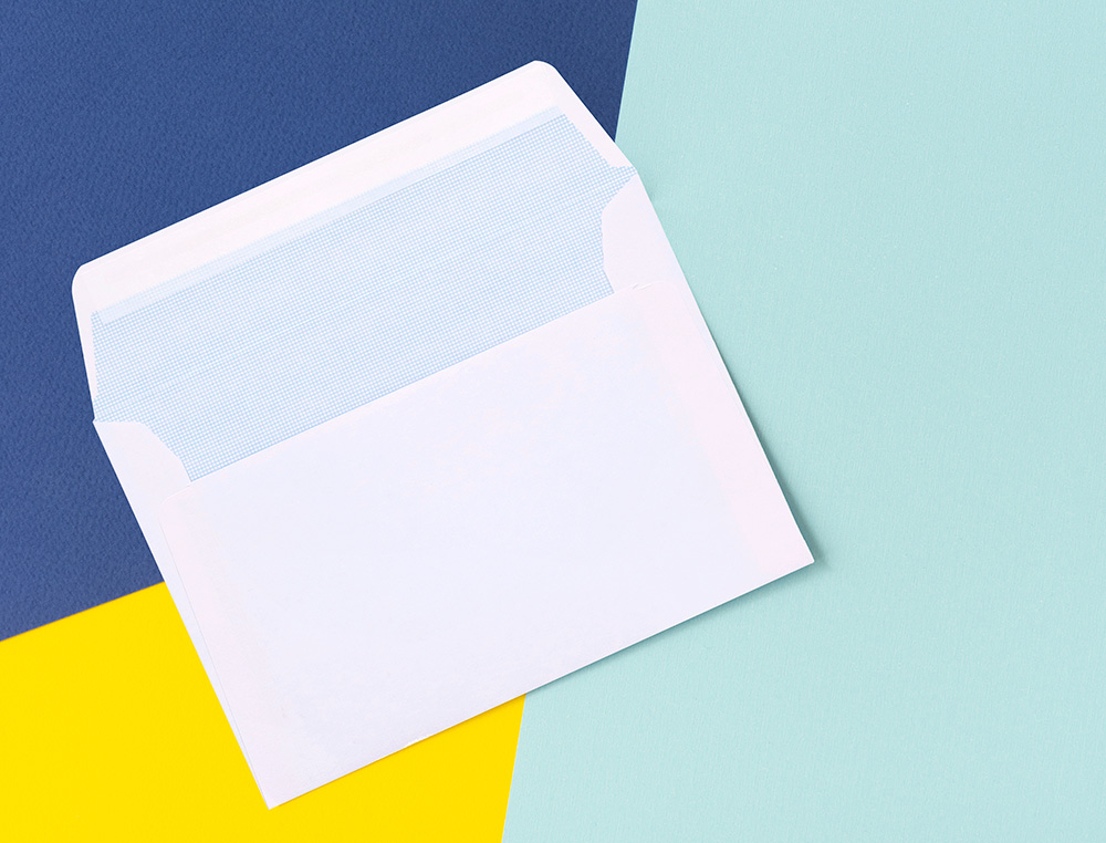 ENVELOPE LIDERPAPEL N.19 MÍNIMO NORMALIZADO BRANCO 114X162MM TIRA DE SILICONE PACK DE 500 UNIDADES