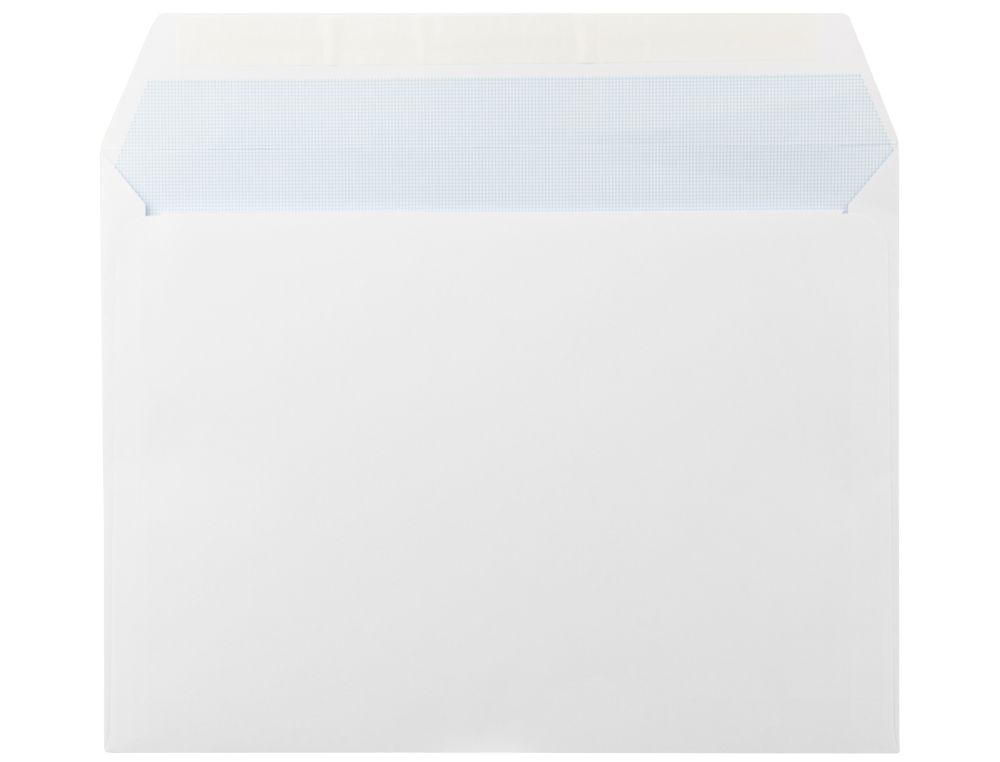 ENVELOPE LIDERPAPEL N.19 MÍNIMO NORMALIZADO BRANCO 114X162MM TIRA DE SILICONE PACK DE 500 UNIDADES