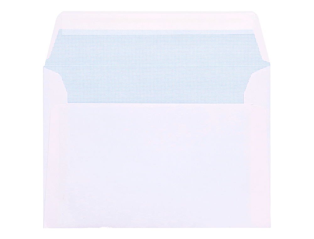 ENVELOPE LIDERPAPEL N.19 MÍNIMO NORMALIZADO BRANCO 114X162MM TIRA DE SILICONE PACK DE 500 UNIDADES