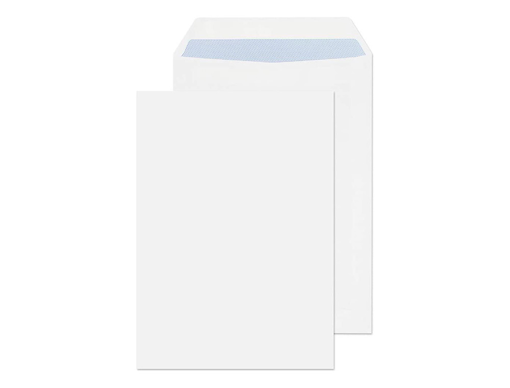 ENVELOPE LIDERPAPEL N.16 BOLSA C5 BRANCO 162X229 MM TIRA DE SILICONE PACK DE 250 UNIDADES