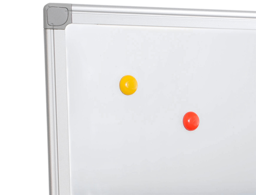 QUADRO BRANCO Q-CONNECT LACADO MAGNETICO CAIXILHO ALUMINIO 200X100 CM