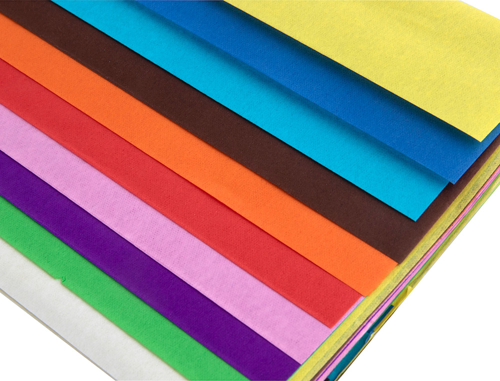 PAPEL SEDA LIDERPAPEL 52 X 76 CM 18 GR CORES SORTIDAS EMBALAGEM DE 10 FOLHAS