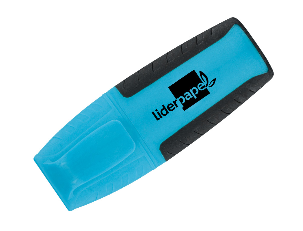 MARCADOR FLUORESCENTE LIDERPAPEL AZUL