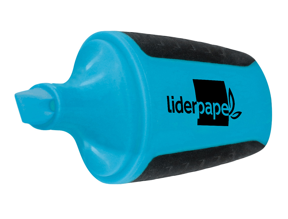 MARCADOR FLUORESCENTE LIDERPAPEL AZUL