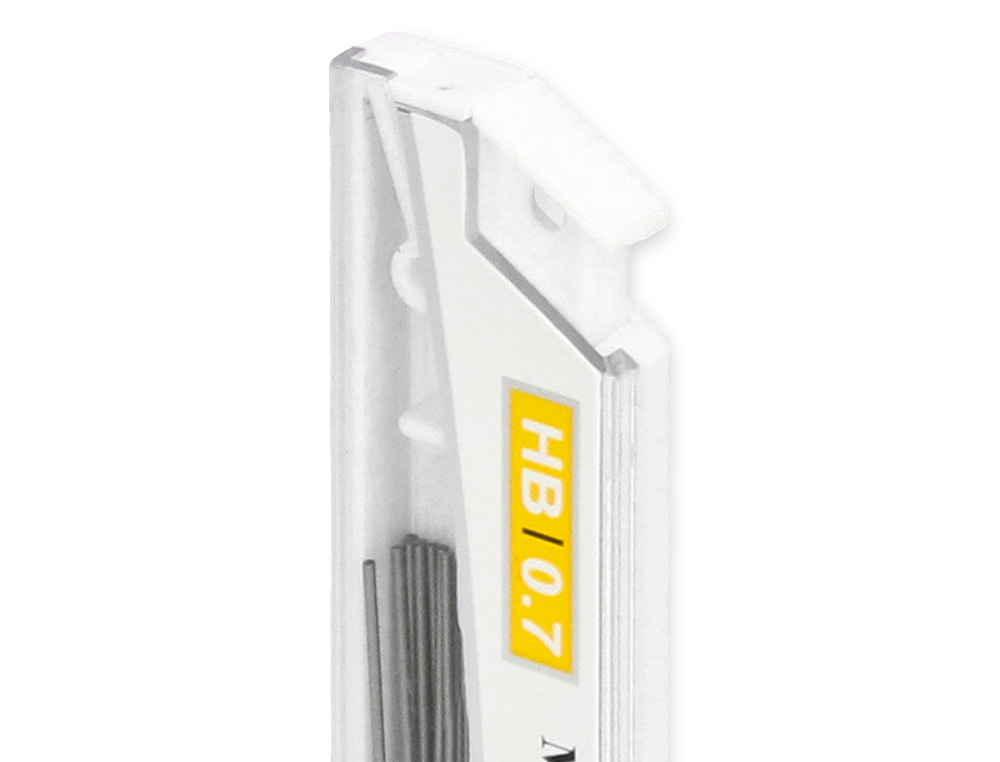 MINAS LIDERPAPEL GRAFITE 0,7 MM HB TUBO DE 12 MINAS