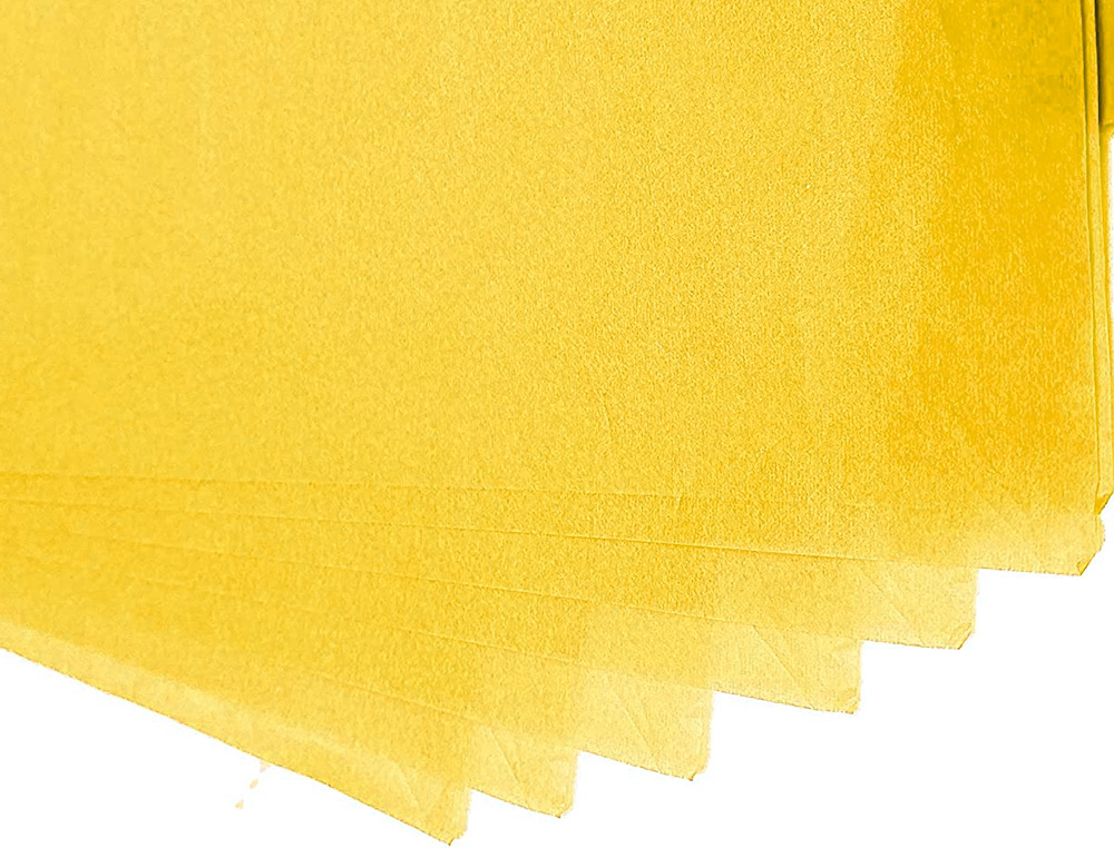 PAPEL SEDA LIDERPAPEL 52 X 76 CM 18 GR AMARELO