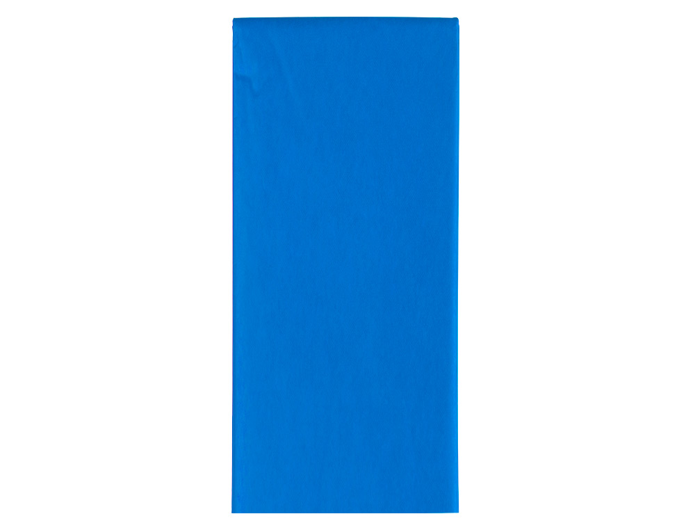 PAPEL SEDA LIDERPAPEL 52 X 76 CM 18 GR AZUL