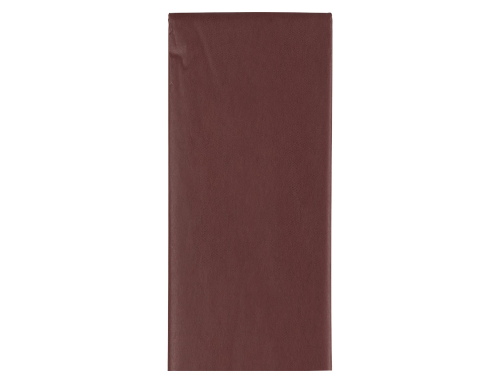 PAPEL SEDA LIDERPAPEL 52 X 76 CM 18 GR CASTANHO