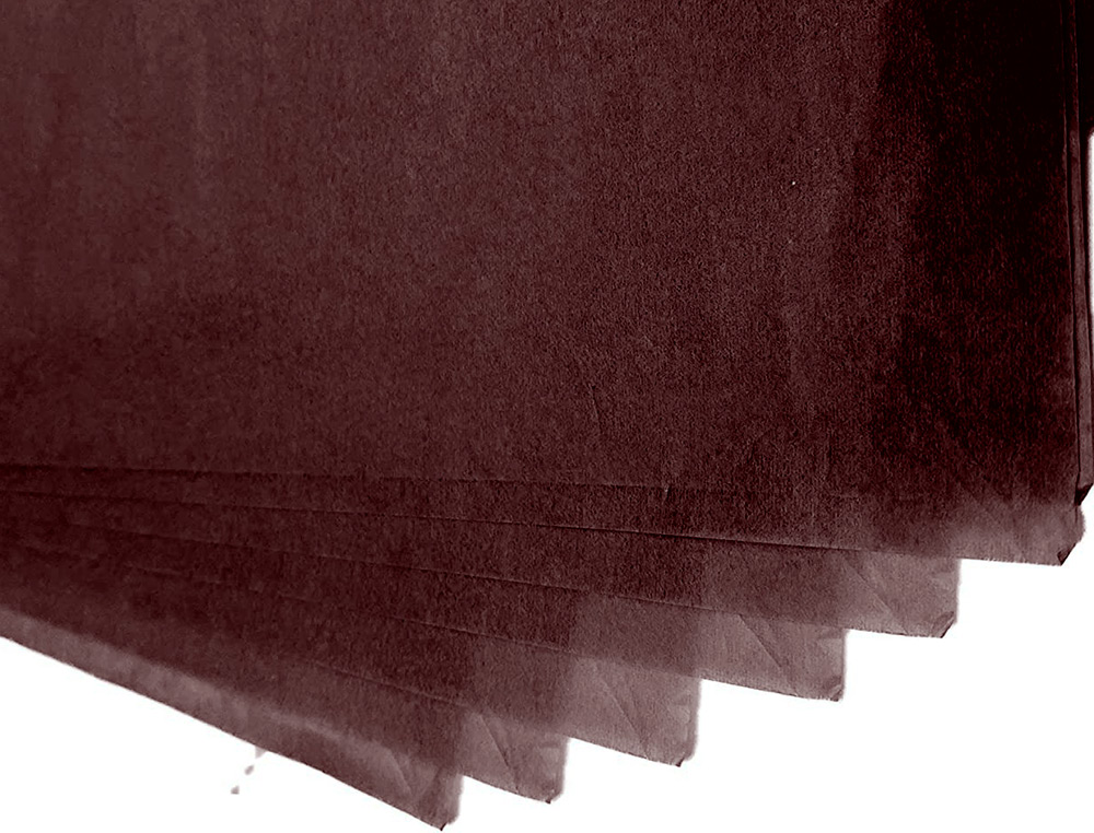 PAPEL SEDA LIDERPAPEL 52 X 76 CM 18 GR CASTANHO
