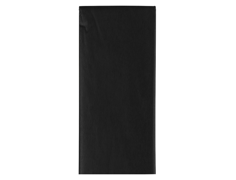 PAPEL SEDA LIDERPAPEL 52 X 76 CM 18 GR PRETO