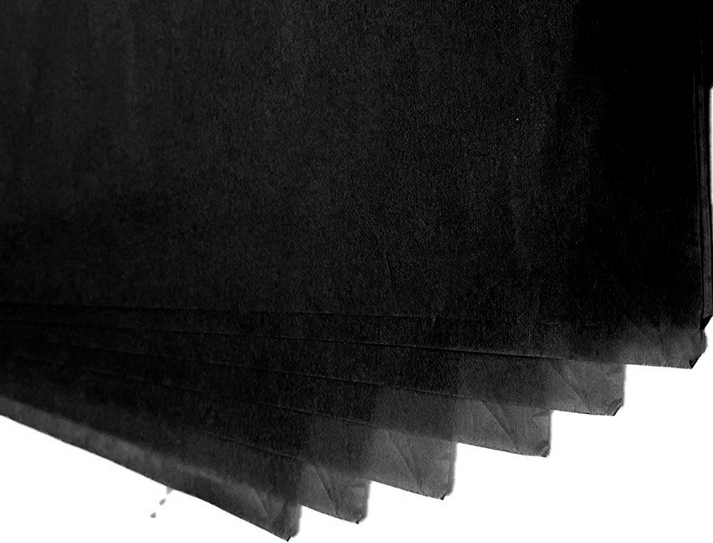 PAPEL SEDA LIDERPAPEL 52 X 76 CM 18 GR PRETO