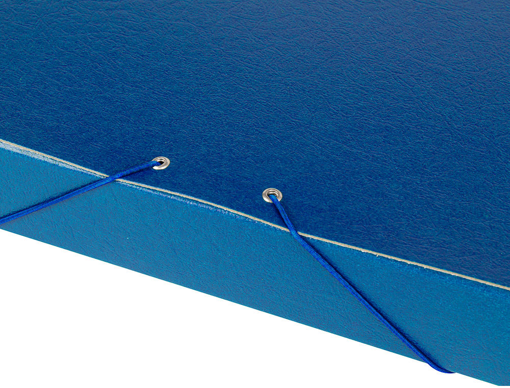 CAPA ELASTICOS PARA PROJETOS LOMBADA 5 CM AZUL