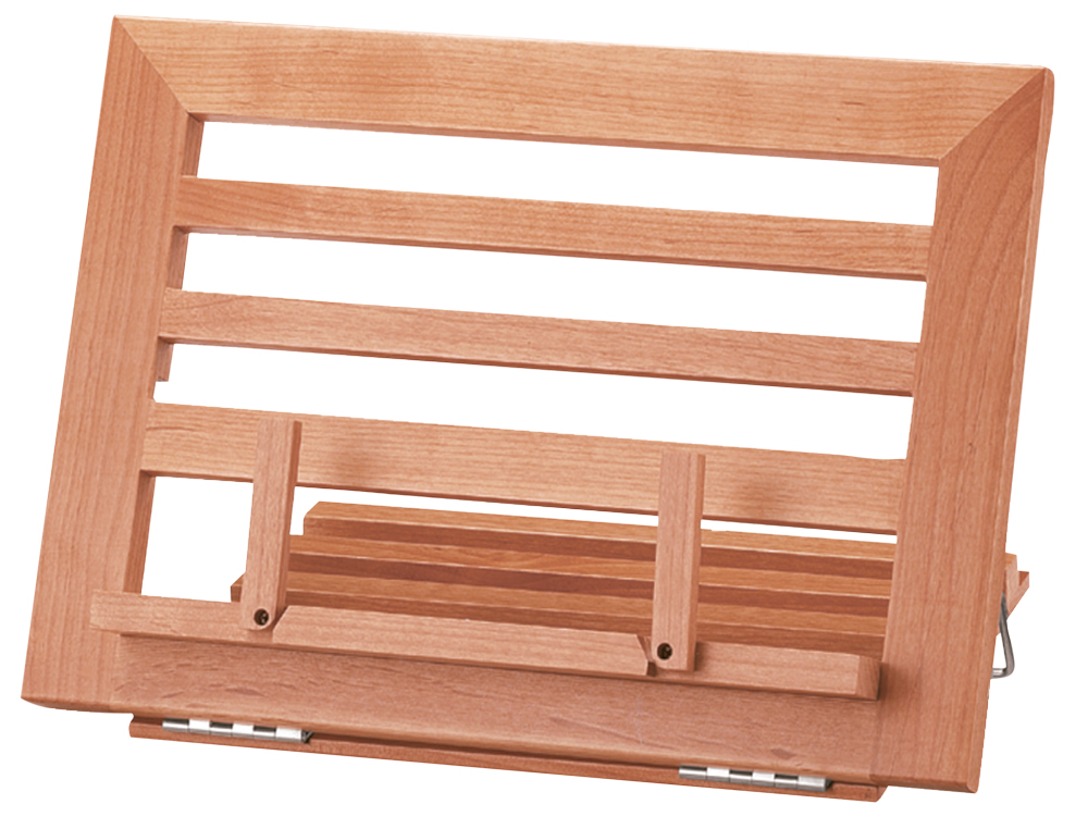 ATRIL APOIA LIVROS MADEIRA L-32L 340X237X20 MM