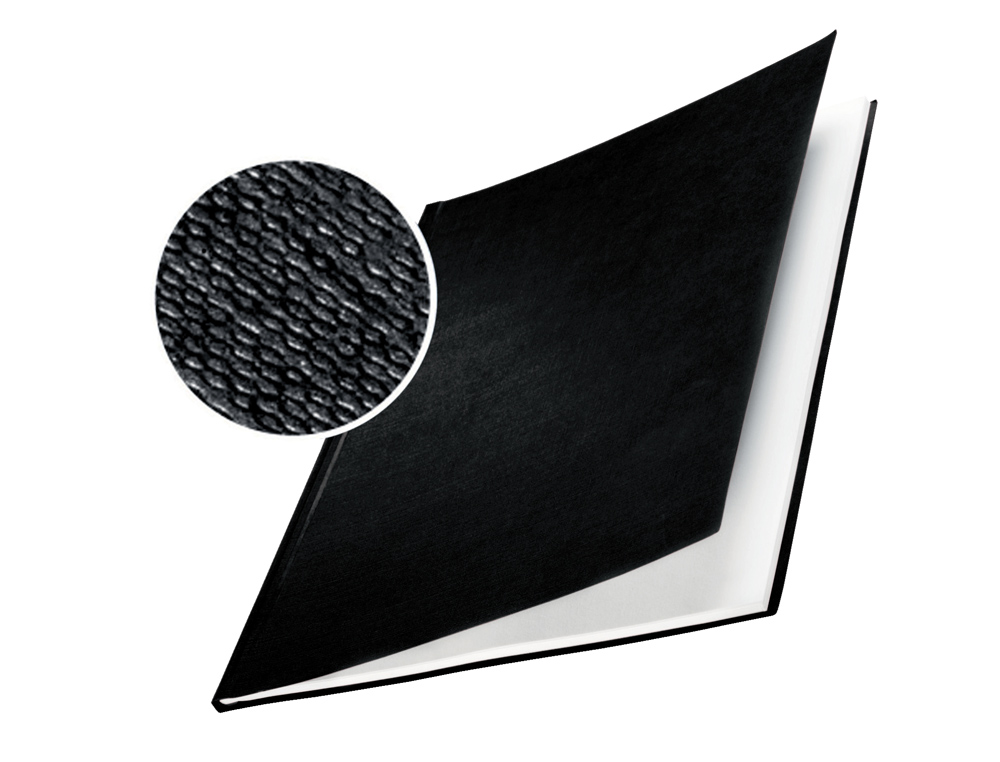 CAPA DE ENCADERNACAO CHANNEL RIGIDA 73940095 PRETO LOMBADA 17,5 MM CAPACIDADE 175 FOLHAS