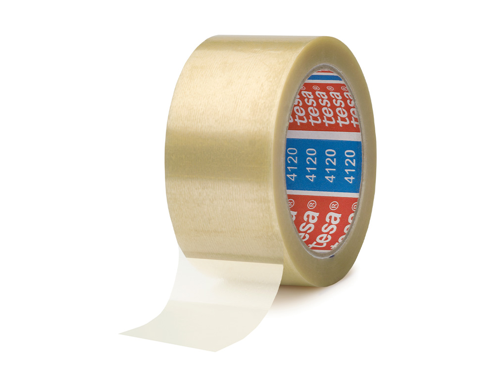 FITA ADESIVA TESA PVC COR TRANSPARENTE 66MTX50MM