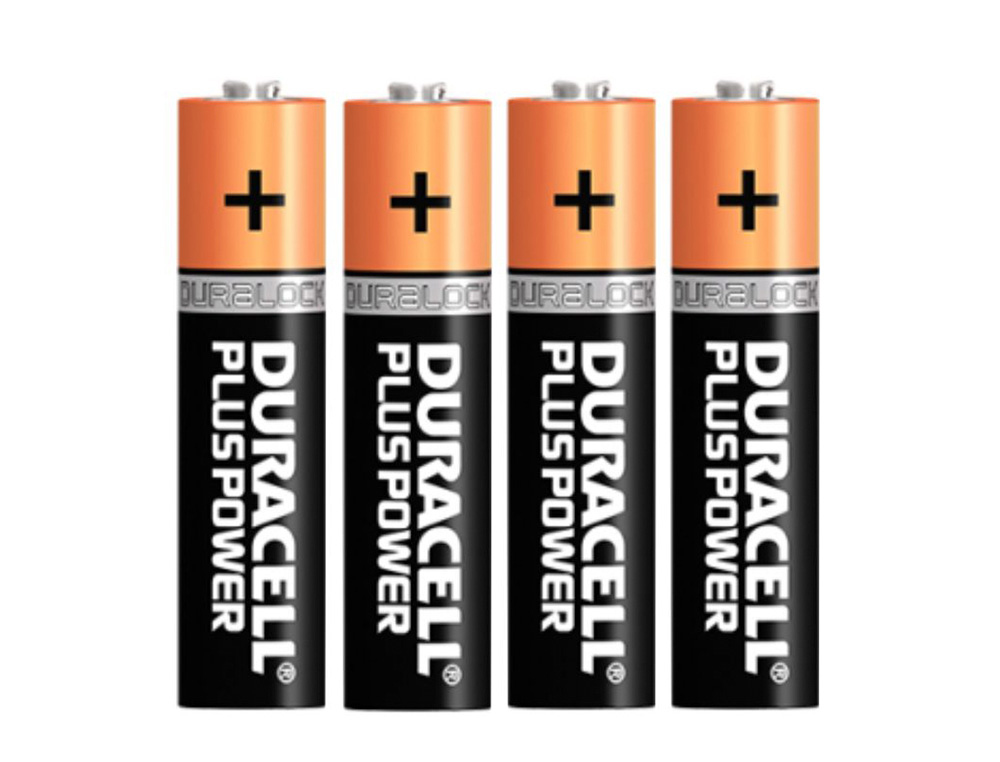 PILHA DURACELL ALCALINA PLUS AAA BLISTER COM 4 UNIDADES