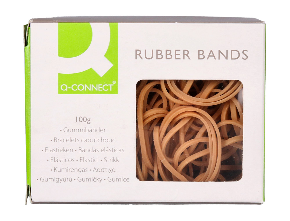 ELASTICOS Q-CONNECT 100 GR NUMERO 5