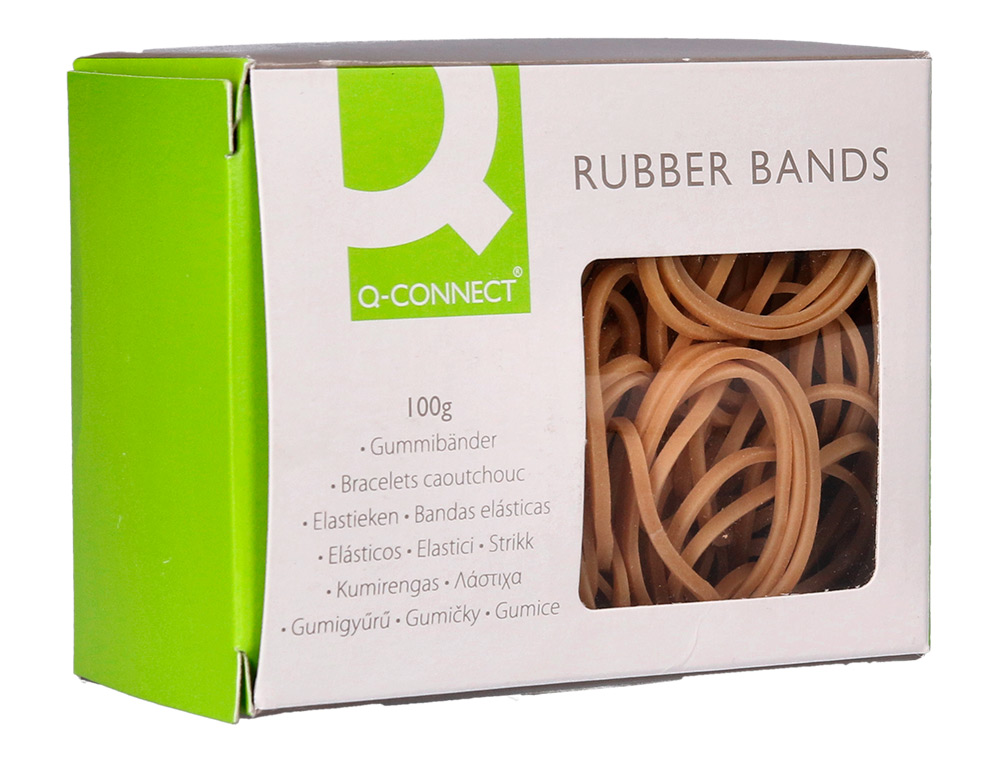 ELASTICOS Q-CONNECT 100 GR NUMERO 5
