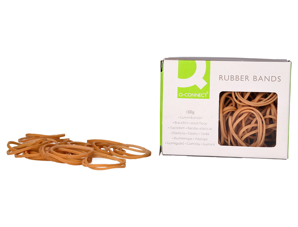 ELASTICOS Q-CONNECT 100 GR NUMERO 5