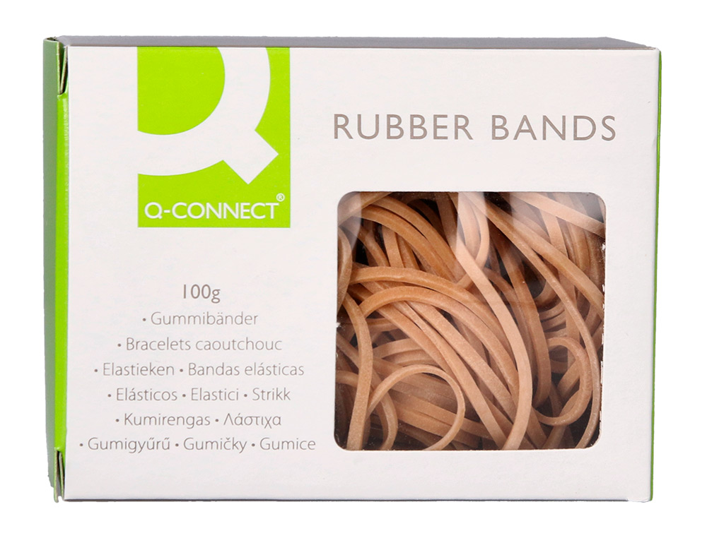 ELASTICOS Q-CONNECT 100 GR NUMERO 10