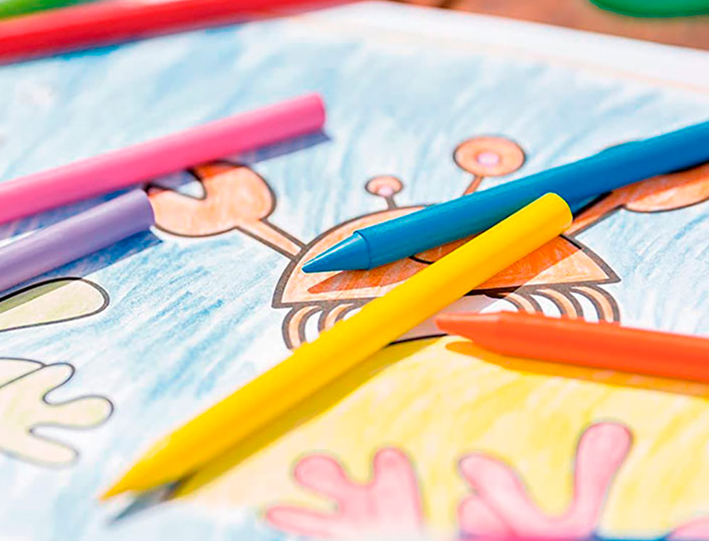 LAPIS DE CERA PLASTIDECOR CAIXA DE 36 CORES