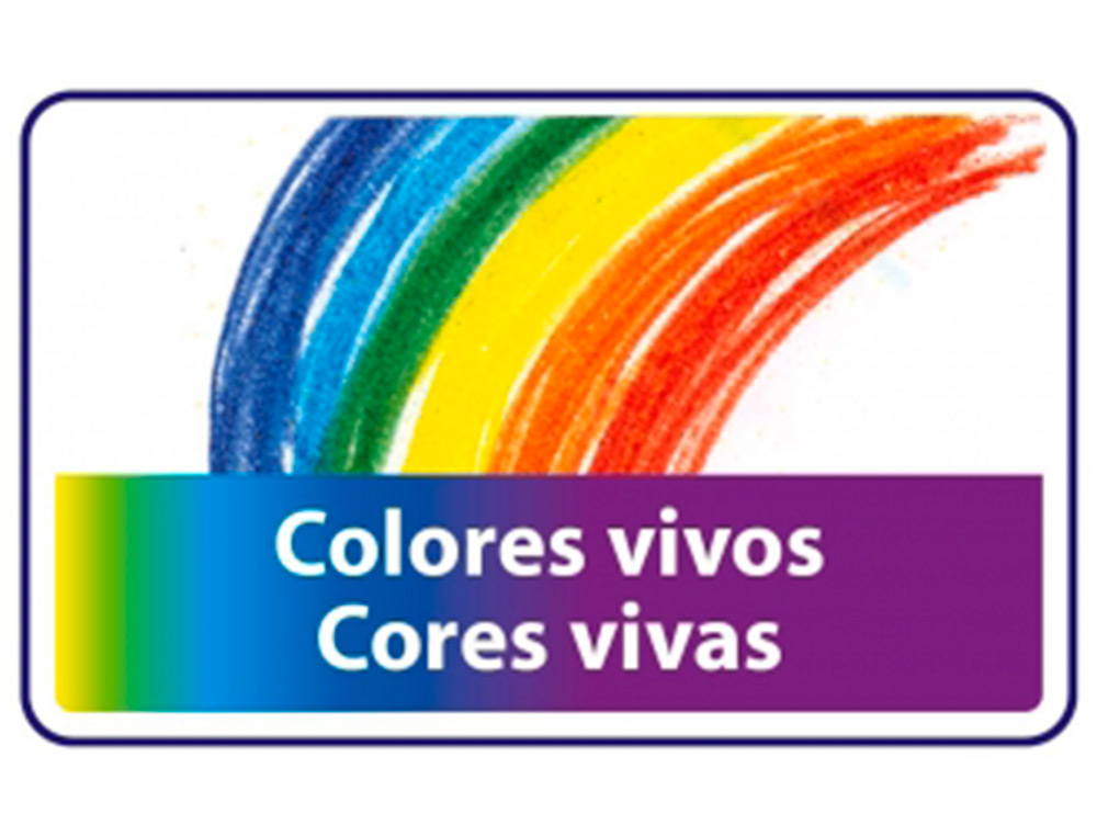 LAPIS DE CERA PLASTIDECOR CAIXA DE 36 CORES