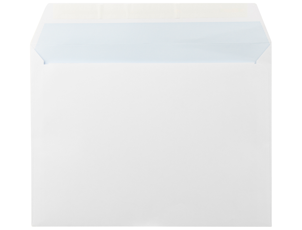 ENVELOPE LIDERPAPEL C4 BRANCO 229X324 MM TIRA DE SILICONE PACK DE 25 UNIDADES