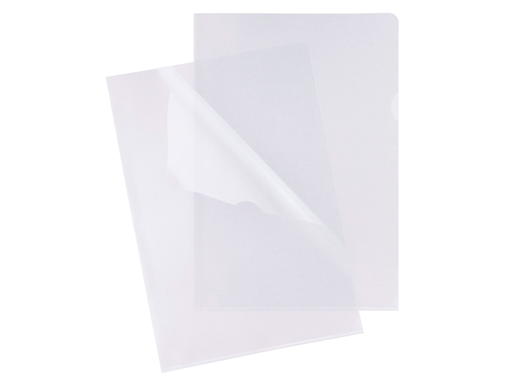 BOLSA DOSSIER ESSELTE EM PLASTICO FOLIO TRANSPARENTE 110 MICRONS