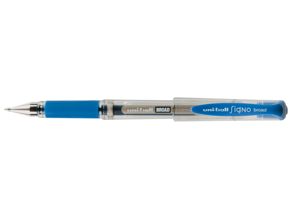 ESFEROGRAFICA UNI-BALL UM-153 SIGNO BROAD AZUL 1 MM TINTA GEL