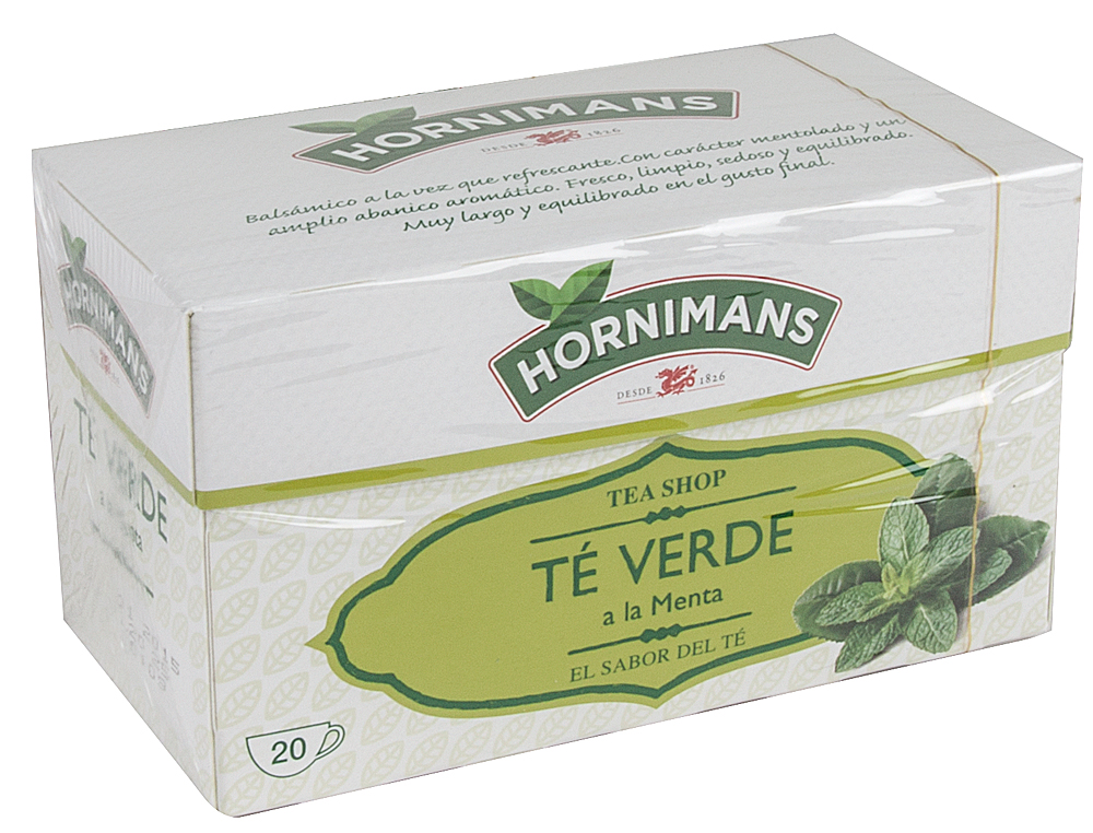 CHA VERDE SABOR MENTA 20 SAQUETAS