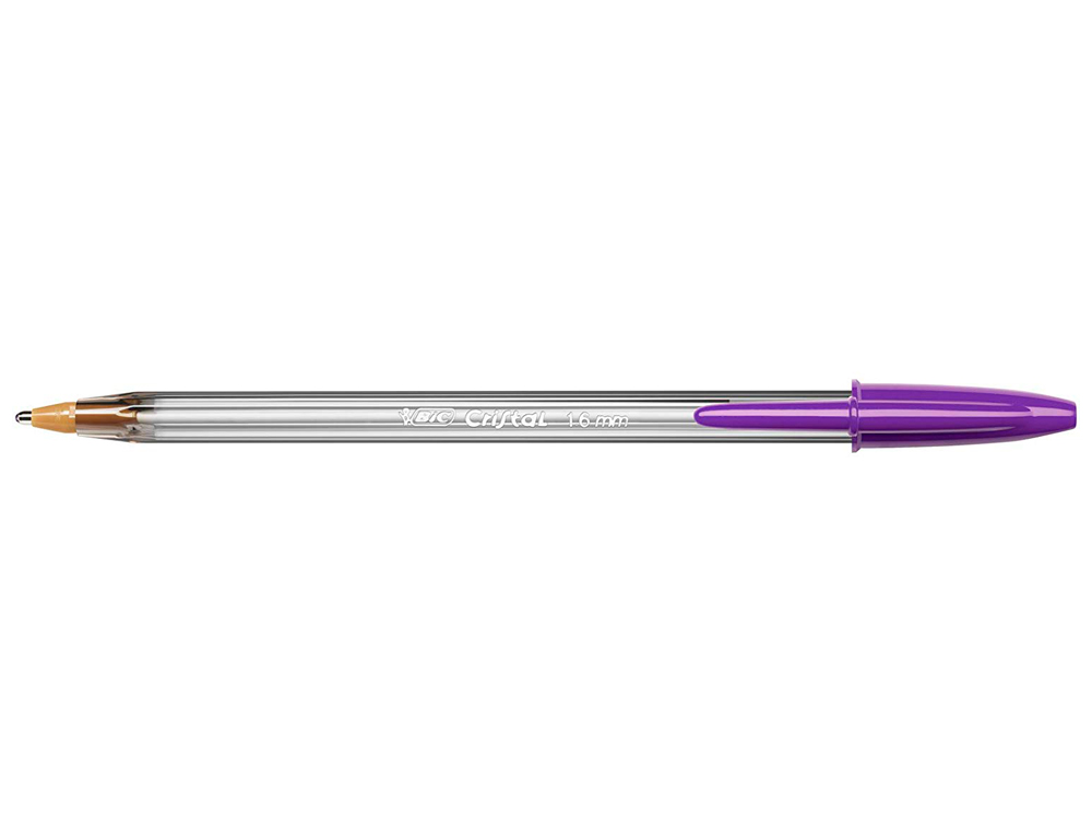 ESFEROGRAFICA BIC CRISTAL LARGE FASHION ROXO PONTA 1,6 MM