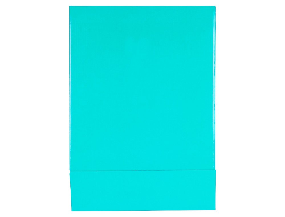 CAIXA PARA PASTA DE ARQUIVO DE ALAVANCA LIDERPAPEL DOCUMENTA DIN A4 LOMBADA 75 MM VERDE CLARO