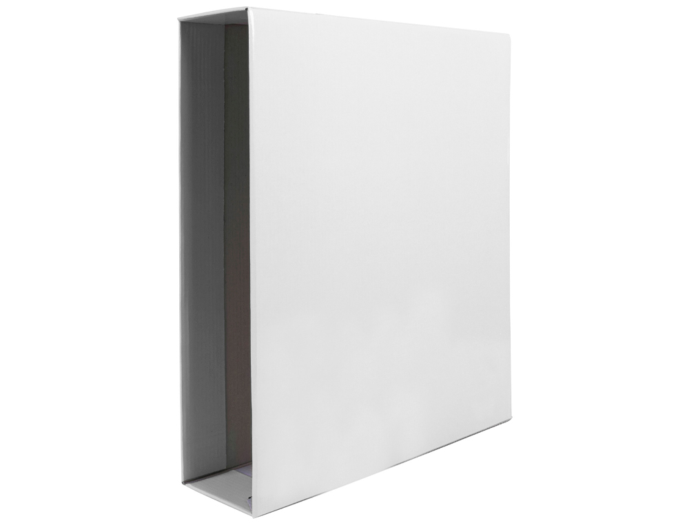 CAIXA PARA PASTA DE ARQUIVO LIDERPAPEL CARTAO FOLIO DOCUMENTA LOMBADA 82MM COR BRANCA