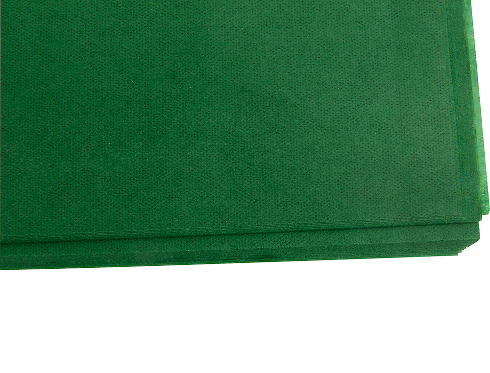 PAPEL SEDA LIDERPAPEL 52 X 76 CM 18 GR VERDE ESCURO EMBALAGEM DE 25 FOLHAS