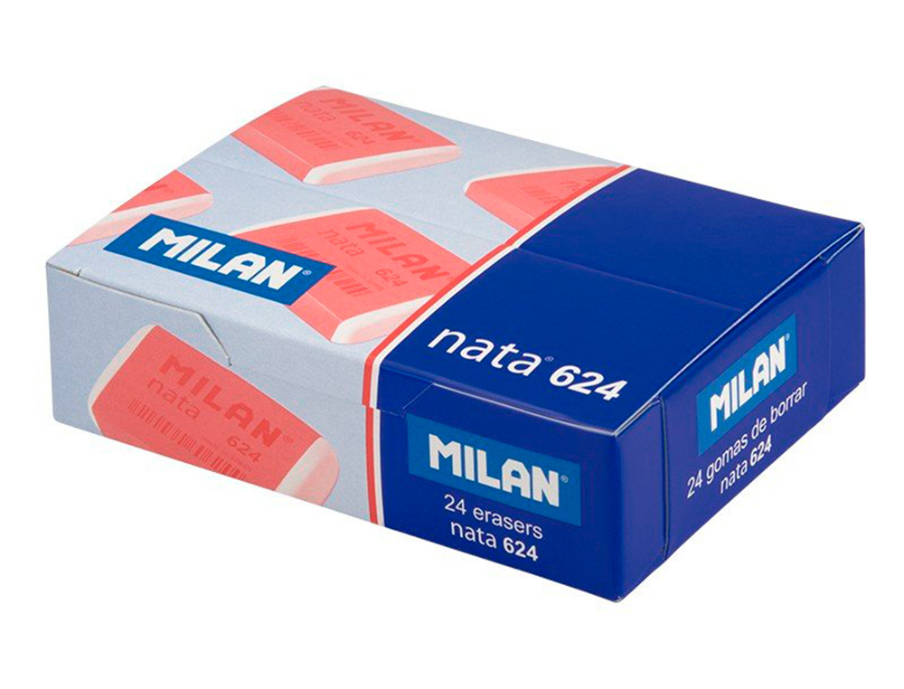 BORRACHA MILAN BRANCA NATA 624