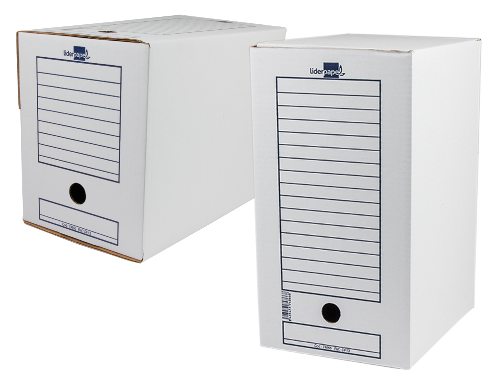CAIXA PARA ARQUIVO DEFINITIVO LIDERPAPEL 367X251X200 MM