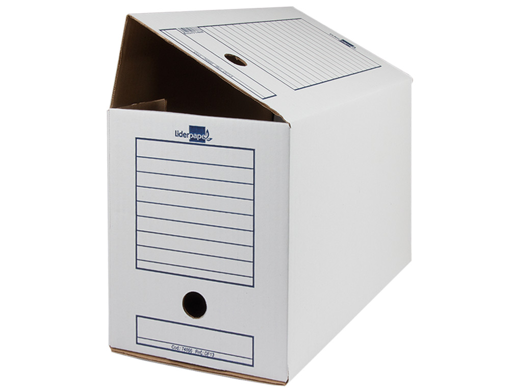 CAIXA PARA ARQUIVO DEFINITIVO LIDERPAPEL 367X251X200 MM