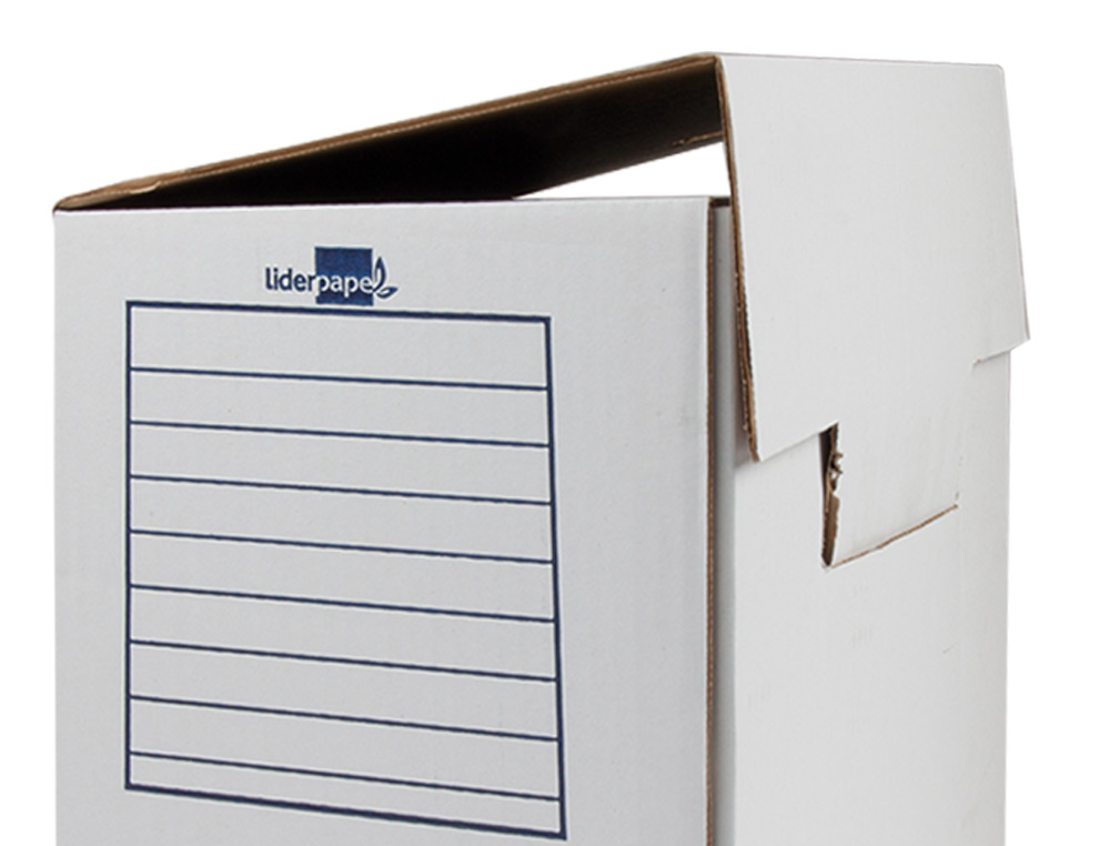 CAIXA PARA ARQUIVO DEFINITIVO LIDERPAPEL 367X251X200 MM