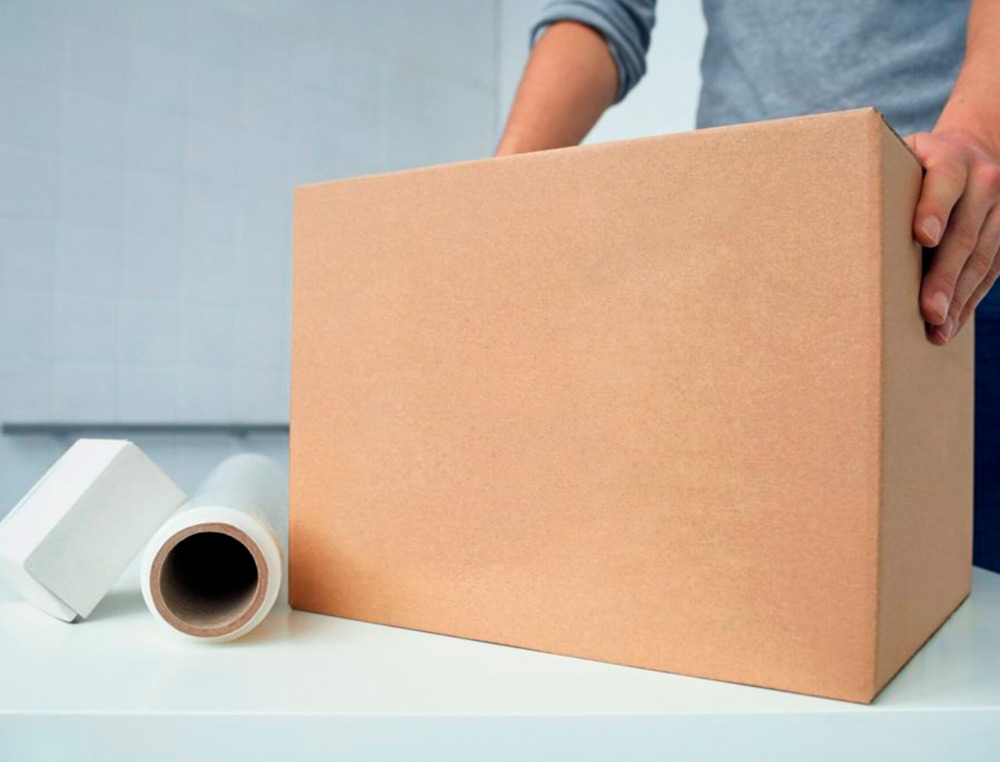 CAIXA PARA EMBALAR Q-CONNECT AMERICANA MEDIDAS 300X200X150 MM ESPESSURA CARTAO 5 MM