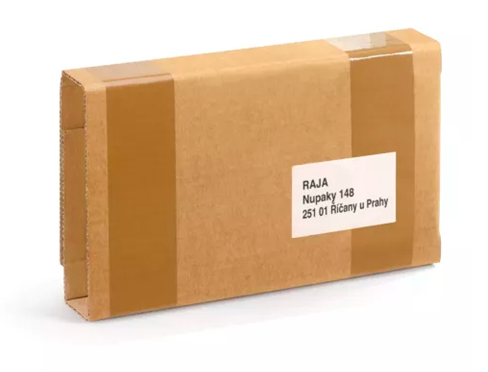 CAIXA PARA EMBALAR Q-CONNECT LIVRO MEDIDAS 400X290X75 MM ESPESSURA CARTAO 3 MM