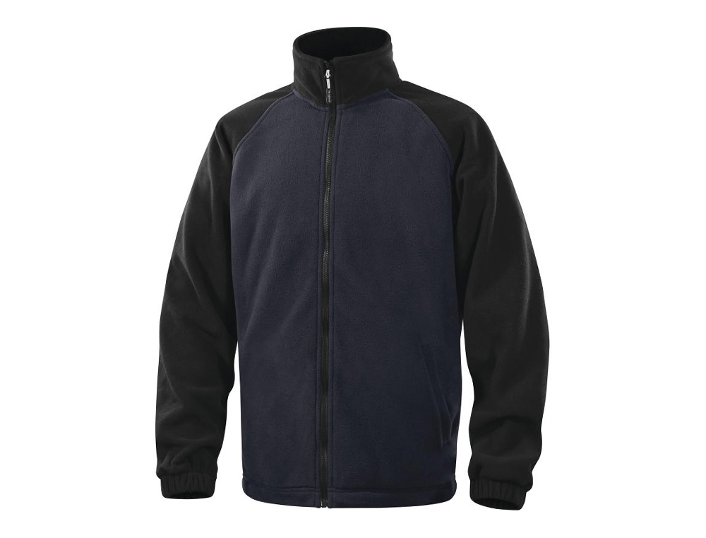 CASACO POLAR DELTAPLUS COM PUNHOS ELASTICOS E 2 BOLSOS COR AZUL TAMANHO XXL