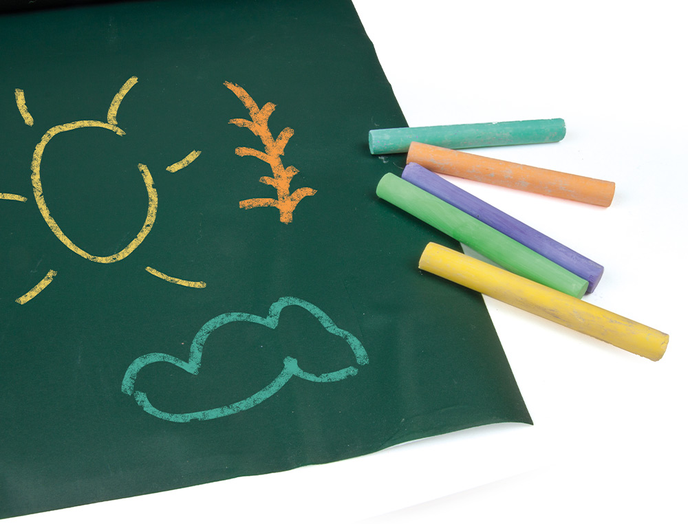 QUADRO LIDERPAPEL ROLO ADESIVO 45X200 CM PARA GIZ COR VERDE