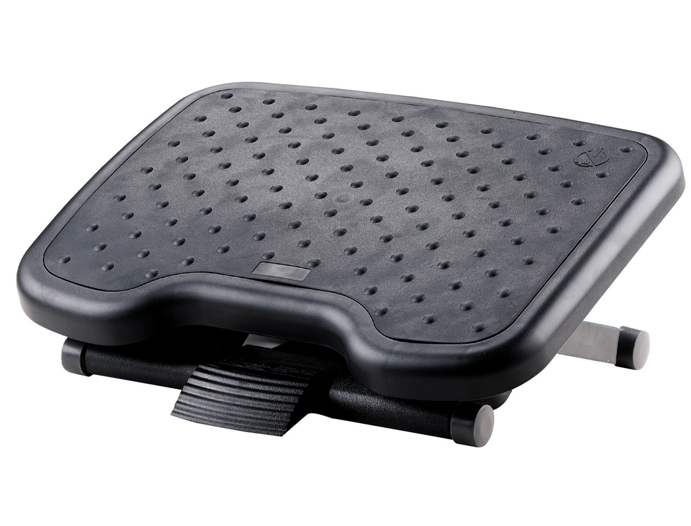APOIO DE PES Q-CONNECT AJUSTAVEL PREMIUM COM ALMOFADA DE BORRACHA