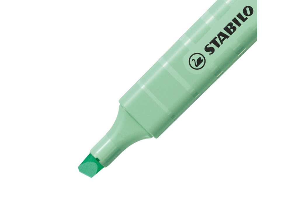 MARCADOR FLUORESCENTE STABILO SWING COOL PASTEL VERDE MENTA