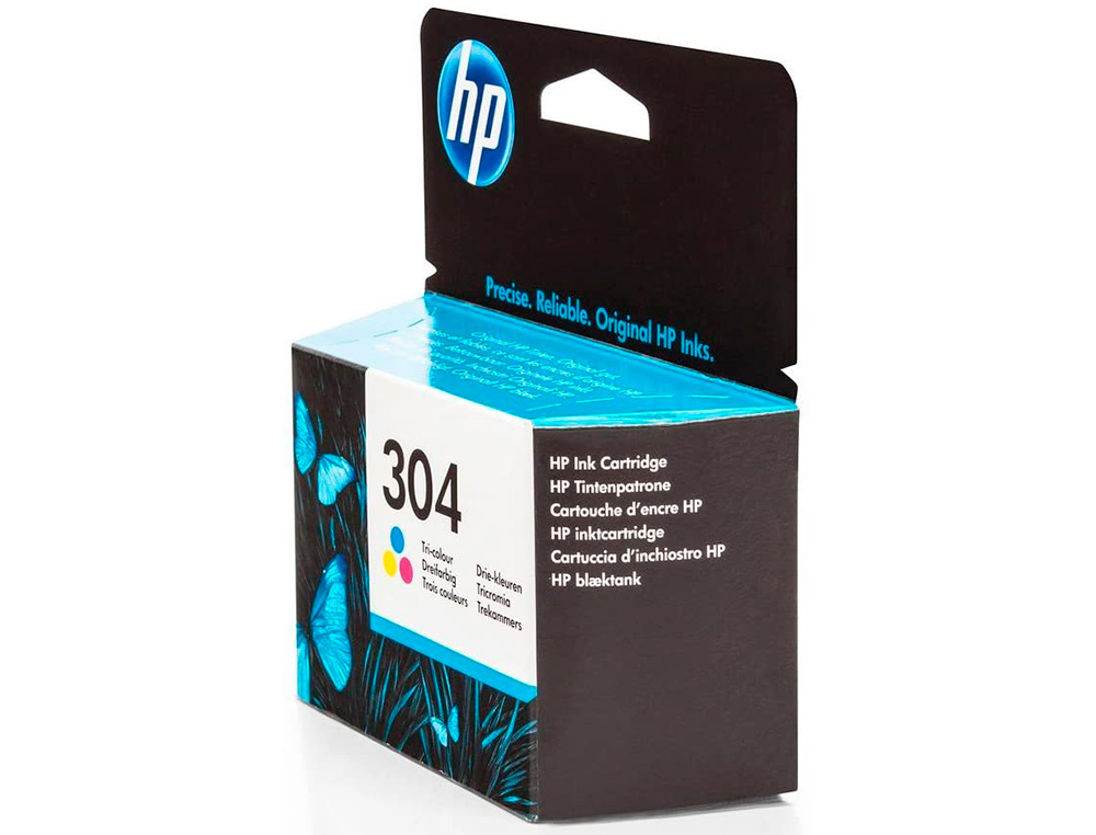 TINTEIRO HP 304 DESKJET 3000 / 3720 / 3730 TRICOLOR 100 PAGINAS