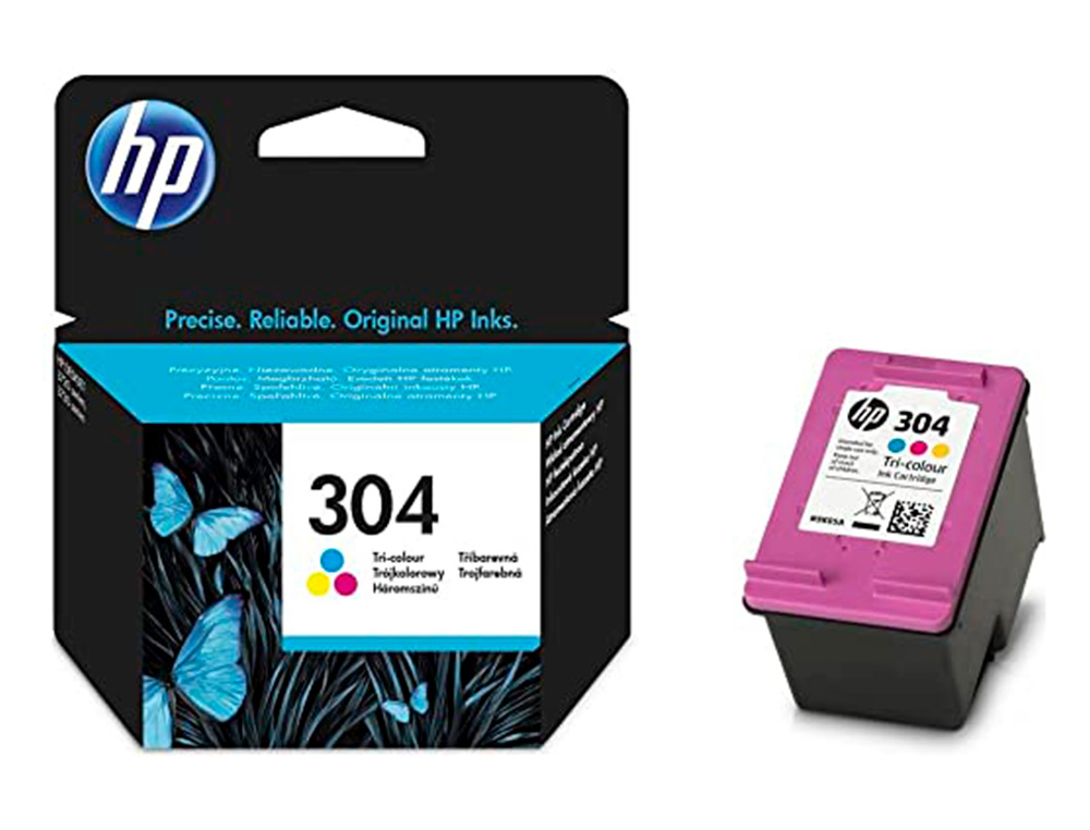 TINTEIRO HP 304 DESKJET 3000 / 3720 / 3730 TRICOLOR 100 PAGINAS